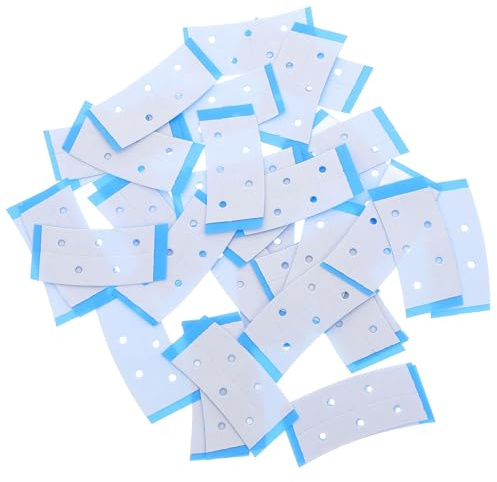 GOOHOCHY Ruban adhésif double face 36 pièces pour perruques femmes bande respirante anti-sueur facile à appliquer pour extensions capillaires invisibles et résistantes