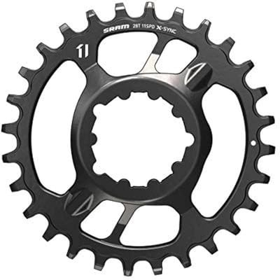 SRAM X-Sync 2 Eagle 32T Steel Direct Mount Chainring - 10/11/12-Speed Narrow/Wide Teeth, Black, Durable Performance for 1x Drivetrain