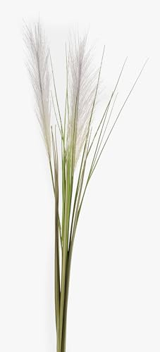 artplants.de Kunstgras Pampasgras ASES, Rispen, Steckstab, grün, 95cm - Deko Gras - Ziergras