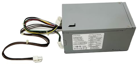 Nadalan 6Pin+4Pin Fuente de alimentación Compatible 240W PS-4201-2HF PS-4241-2HF D12-240P1A D12-240P2A PCC002 PCC004 D12-240P3B para HP ProDesk 400 600 800 G1 G2 SFF Computadora de Escritorio