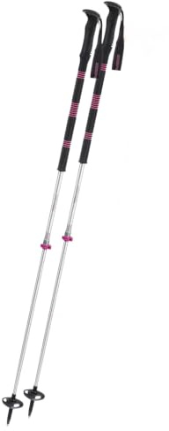 Komperdell Contour Titanal II Foam Compact Länge: verstellbar von 105cm bis 130 cm Farbe: schwarz/rosa/Silber