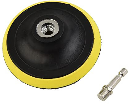 100 mm und Stützteller mit M10-Bohrer-Adapter, Schwingschleifer, Polieren für Pads, Rotationspolierer-Zubehör