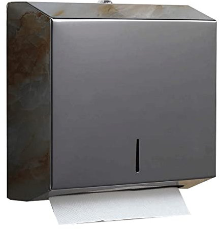 LIOONS Wasserdichter Papierhandtuchspender Kommerzieller hochwertiger Edelstahl-Handtuchspender Manueller Handtuchspender