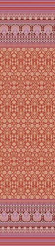 Bassetti MIRA Foulard aus 100% Baumwolle in der Farbe Rot R1, Maße: 350x270 cm - 9325946