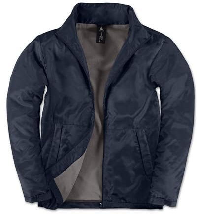B&C - Multi Jacke für Herren - Aktiv (XL) (Marineblau)