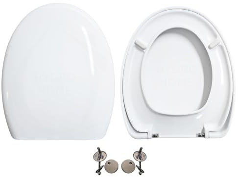 Copriwater compatibile con CLIZIA G.S.I. fissaggio dall'alto termoindurente avvolgente bianco by HYDRO HOME
