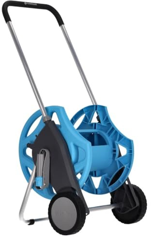 Garden Hose Reel Attachment Portable Hose cart clamp Mount 30m 45m 60m (Hose Cart Discover 60m)