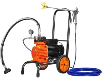 Carrito For Pulverizador De Pintura Sin Aire con Diafragma, Pulverizador De Pintura Sin Aire For El Hogar Precisión Fácil(900W)