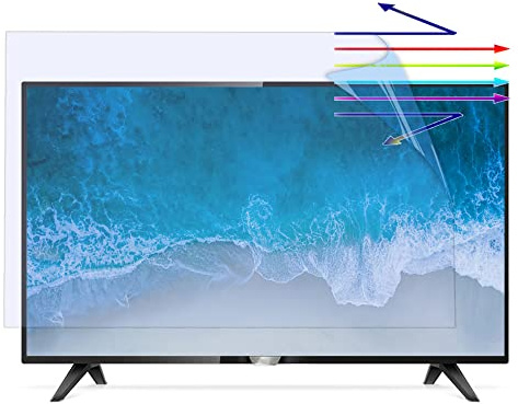 VNsdSD von AntiBlue Light for 43 Zoll, mattierter, blendfreier Filterfilm, der Ihre Augen for LCD-, LED-, 4K-OLED- und QLED-HDTV-Displays schützt