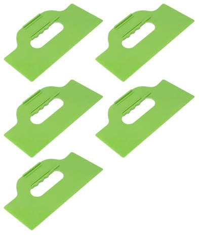 Tomantery Set di Raschietti per Stucco in Plastica Flessibile per Pittura su Cartongesso, Spatola per Pittura da 10 Pollici per Lavori Domestici, Spatole per Stucco in Plastica Flessibile da 5 Pezzi