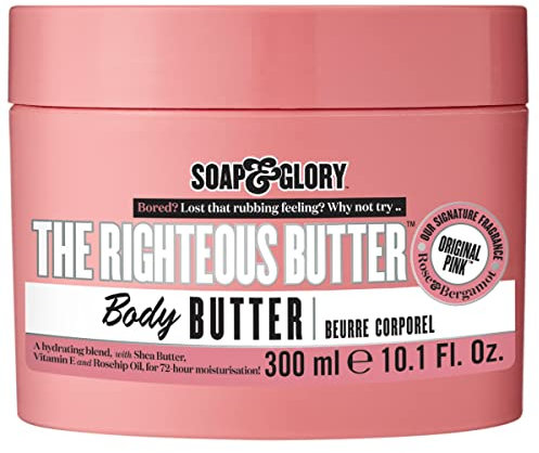 Soap And Glory The Righteous Butter Body Butter 10.1 oz (300 ml) by Soap & Glory