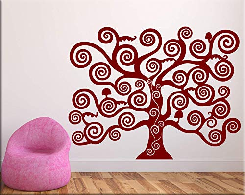 ADESIVI MURALI ALBERO DELLA VITA WALL STICKERS ALBERO KLIMT ADESIVI DA PARETE L'ALBERO DELLA VITA DI KLIMT