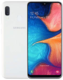 Samsung Galaxy A20e 4G Smartphone Dual-Sim 3GB RAM 32GB Unlocked - White A (Renewed)