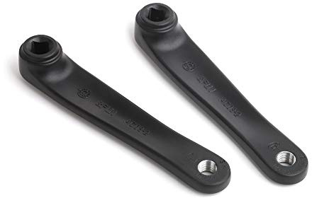 Bafang Kurbelarm BBS01 BBS02 BBSHD Umrüstsatz für Elektrofahrräder 170mm Premium Aluminiumlegierung Kurbelgarnitur (EIN Paar)