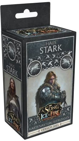 CMON, A Song of Ice & Fire – Haus Stark Kartenaktualisierungen, Erweiterung, Tabletop, 2 Spieler, Ab 14+ Jahren, 45+ Minuten, Deutsch, Mehrsprachig