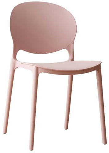 YSUEFIJO Esszimmerstuhle Kunststoff, Wohnzimmerstuhl Bequem, Polsterstuhl Esszimmer, Pflegeleichte Esszimmerstühle, Bis 150 Kg Belastbar, Ergonomische Form, Bequeme Stühle für Wartezimmer