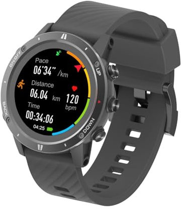 Generic Orologio intelligente GPS impermeabile orologio GPS orologio da corsa con cardiofrequenzimetro GPS orologio GPS Smartwatch con GPS fitness tracker orologio GPS orologio sportivo GPS orologio