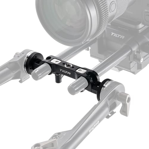 Tilta Adattatore doppia rosetta LWS da 15 mm per accessori per fotocamere | Compatibile con aste LWS da 15 mm, bracci di estensione rosetta e impugnature per le mani, con filettatura da 3/8 -16 con un