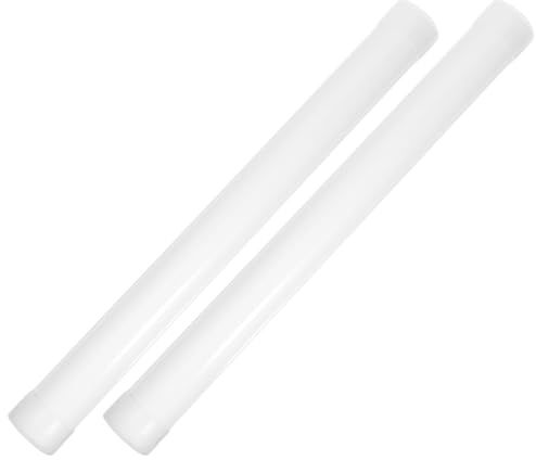 SOLUSTRE 2 piezas Tubo para Carteles Resistente con Tapas Almacenamiento Seguro para Obras de Arte Mapas Documentos para Estudiantes Diseñadores