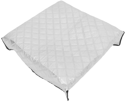 BESPORTBLE Housse Thermique Protection la Poussière pour Congélateur Extérieur en Tissu Oxford Film Aluminium Étanche et Résistante pour Réfrigérateur à Usage Domestique