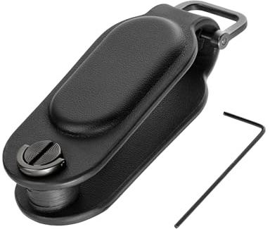 TROIKA Apple Tracker Find My Funktion Track & Find Key Organizer mit Orgung Von befestigten Schlüssel möglich und erweiterbar für bis zu 4 Schlüssel aus Kunstleder und Metall in Schwarz
