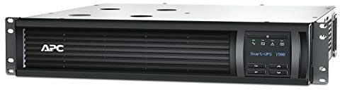 APC 1000VA Smart UPS with SmartConnect, SMT1000RM2UC Rack Mount UPS Battery Backup, Sinewave, AVR, 120V, Line Interactive Uninterruptible Power Supply