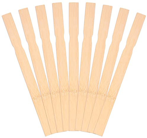 Antetok Bamboo Paint Stir Sticks, 12 Inch 50Pcs Quality Bamboo Stirrers for Mixing Paint, Crafts, Art Project, Home Improvement, Garden, Library Marker