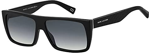 Marc Jacobs Unisexs Marc Icon 096/S Sunglasses, Black/Grey Shaded