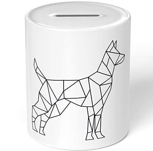JUNIWORDS Spardose Sparbüchse, Origami Hund