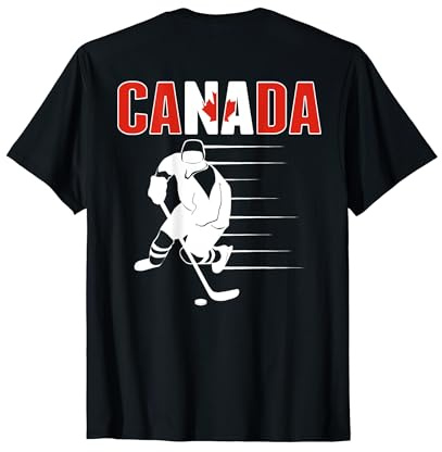 Canada Ice Hockey Lovers Jersey - Canadian Hockey Team Fans T-Shirt