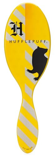 Wet Brush Original Detangler Hair Brush, Hufflepuff (Harry Potter) - Ultra-Soft IntelliFlex Bristles - Detangling Brush Glides Through Tangles For All Hair Types (Wet Dry & Damaged Hair) - Women & Men