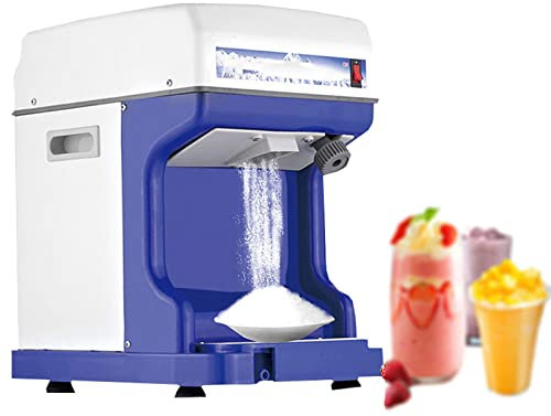 Trituradora de hielo, máquina de afeitar comercial, picadora de hielo automática, máquina para hacer hielo, 220V