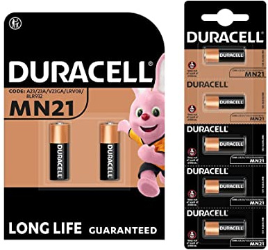 7 x Duracell MN21 A23 23A (1 Blister mit 2 Batterien + 1 Blister mit 5 Batterien) 7 Batterien