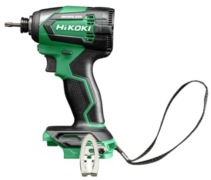 HiKOKI Akku Schlagschrauber WH18DEW2Z, 1/4 Zoll, 18V, Brushless Motor | Kraftvolle 175 Nm, M5-M16, HSC II Koffer, Feedback-Kontrolle, ohne Akku und Ladegerat, Kompaktklasse Werkzeug
