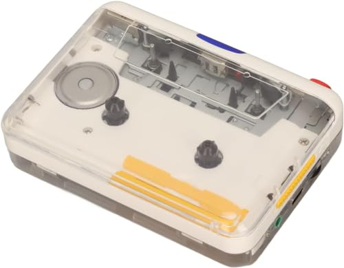 Lecteur K7 Cassette Portable, Baladeur et Convertisseur pour Capturer Musique Audio au Format MP3 Via Un PC.