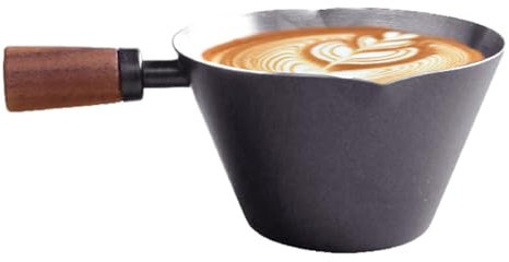 Sollee Espressotasse mit Ausgießer, Espresso-Messbecher, 90 ml Metall-Messbecher, Kaffeemaß, Tragbare Espresso-Shots-Tasse, Espresso-Zubehör für Zuhause, Geschäfte, Büros