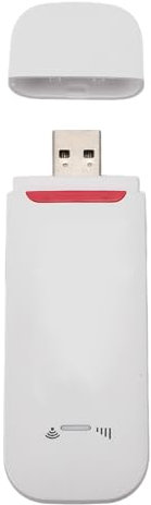 Router 4G LTE, Router Dongle Modem USB Portatile con Slot per Scheda SIM, Supporto WiFi Wireless Tascabile per Hotspot da Viaggio LTE B1B3 B7 B8 B20 B38 B39 B40 B41 UMTS B1 WCDMA