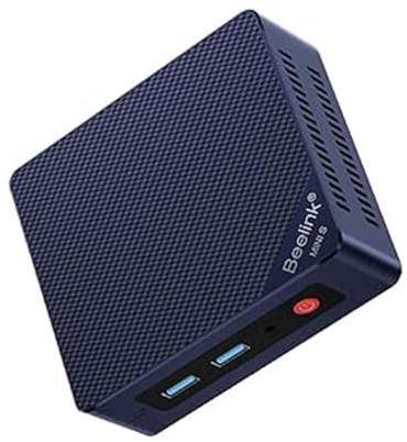 Beelink Mini PC S12, Intel Alder Lake- N95(bis zu 3.4GHz), 8GB DDR4 RAM 256GB SSD, 4K Dual HDMI, WiFi 5, BT4.2, USB3.2, 2.5G LAN, Mini Desktop Computer Windows 11 Home