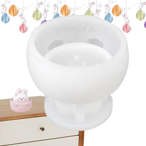 Stampo in silicone coniglietto, stampo in silicone candela coniglio per