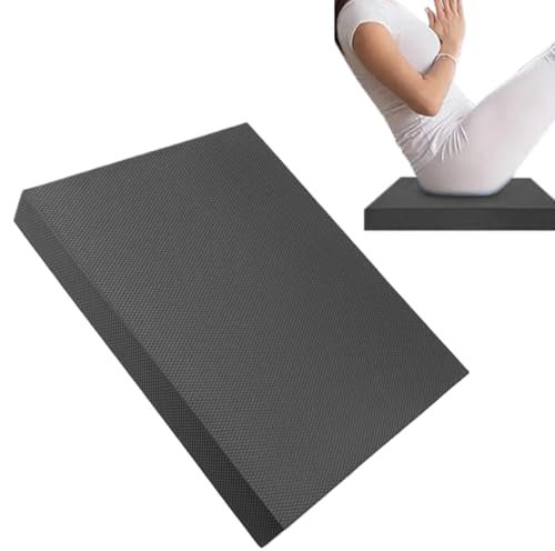 Balance Pad XL inkl. Workout I Yoga Kissen ideal zum Training von Gleichgewicht, Stabilität und Koordinationstraining, Balance Pad inkl. 3X Fitnessbänder + Poster – Balancekissen, Innovatives Balance