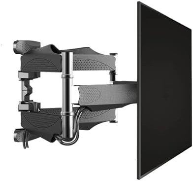 Support Mural for téléviseur à 6 Bras, inclinable entièrement Dynamique, adapté aux écrans de télévision de 32 à 65 Pouces, Charge jusqu'à 40 kg VESA