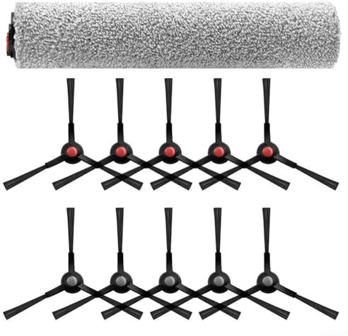 Spazzola di ricambio per aspirapolvere, kit di accessori per spazzatrice, set di spazzole laterali principali, per Eufy per robot aspirapolvere Omni E25/E28 (B)