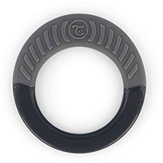 Twistshake Bitring för 1+ Månader Babys, Bitleksaker för Babytandhjälp Lugnar Tandköttet, Lättar Tandvärk för Små Barn, BPA-fri, Svart