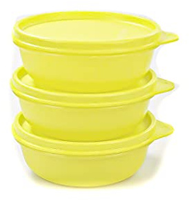 TUPPERWARE Kühlschrank Hit-Parade 300 ml gelb kleine Hitparade Mini Panorama (3)