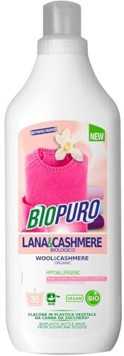 Detergente Lana y Cachemir Bio Puro - 1 Litro - 35 Lavados