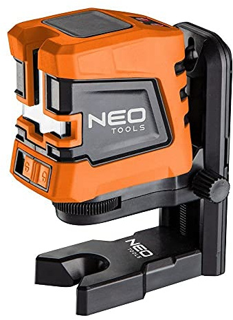NEO TOOLS Kreuzlaser, Magnethalter, 15 m, automatische Ausrichtung