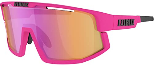 BLIZ Vision Matt neon pink/Brown w Purple Multi Filt.Cat.3 (für Brillenträger geeignet)