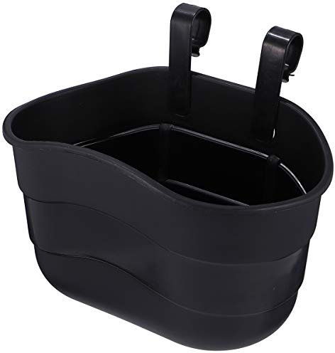 BESPORTBLE Fahrradkorb Kinder Roller Fahrrad Hängen Tasche Gepäckträger für Kinder Klein Schwarz Korb