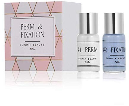 Kit de 2 piezas para pestañas, rizador de pestañas profesional y kit de fijación de pestañas