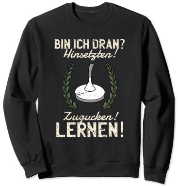 Stockschießen Eisstockschießen Stocksport Eisstock Geschenk Sweatshirt